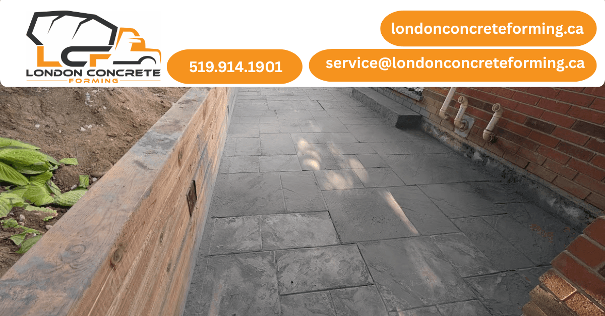 Concrete contractor working in St. Thomas, Ontario