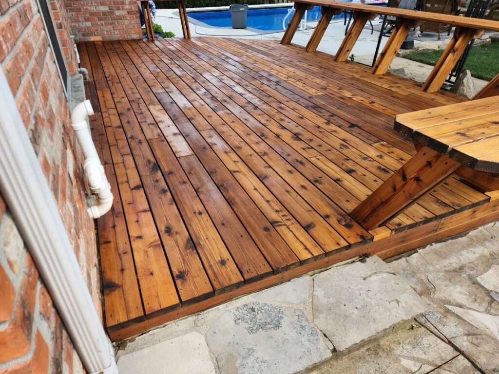 Deck or Concrete First